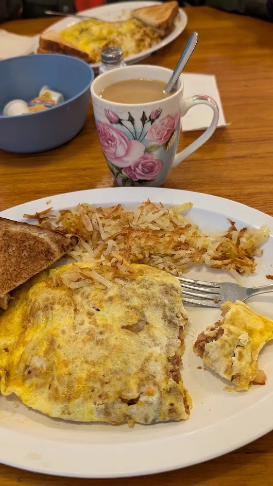 Corned Beef Hash Omelet
